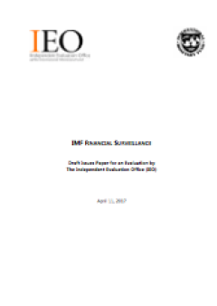 IMF Financial Surveillance - Draft Issues Paper